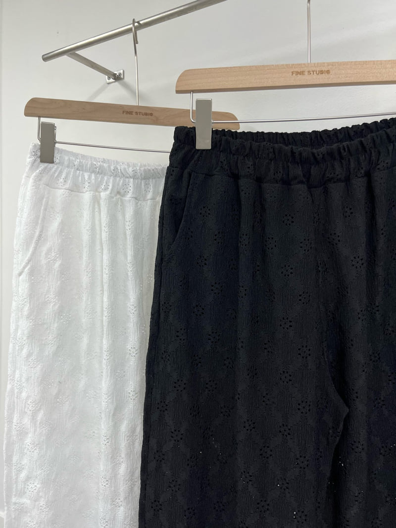 The Fine.b - Korean Women Fashion - #momslook - Russell Punching Pants - 10