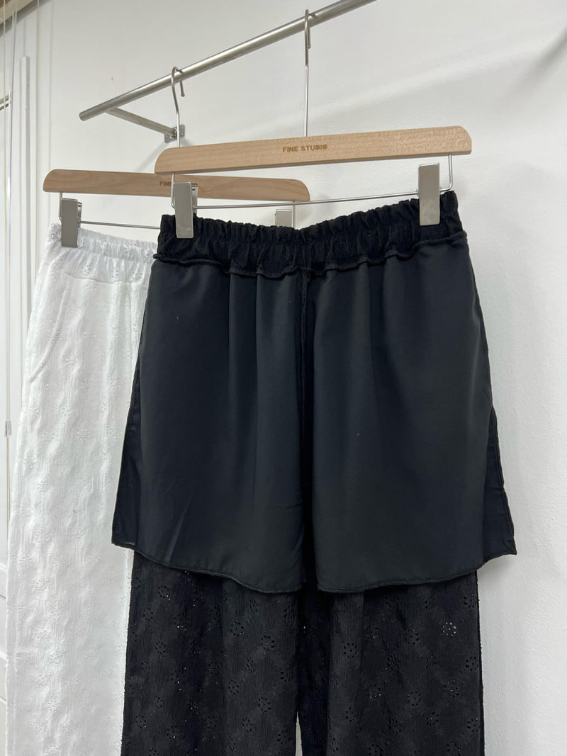 The Fine.b - Korean Women Fashion - #momslook - Russell Punching Pants - 12