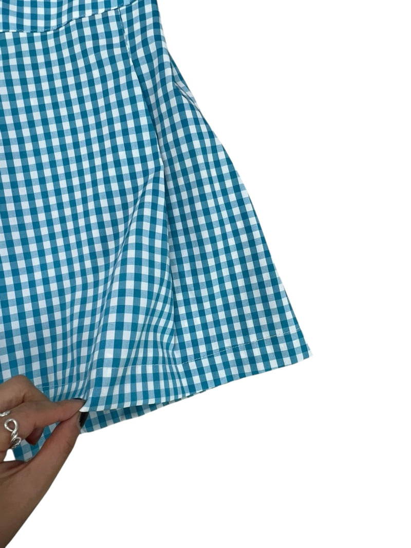 The Fine.b - Korean Women Fashion - #momslook - Gingham Half Pants - 11