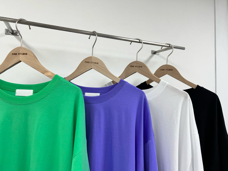 The Fine.b - Korean Women Fashion - #momslook - Silket Boxy Tee - 6