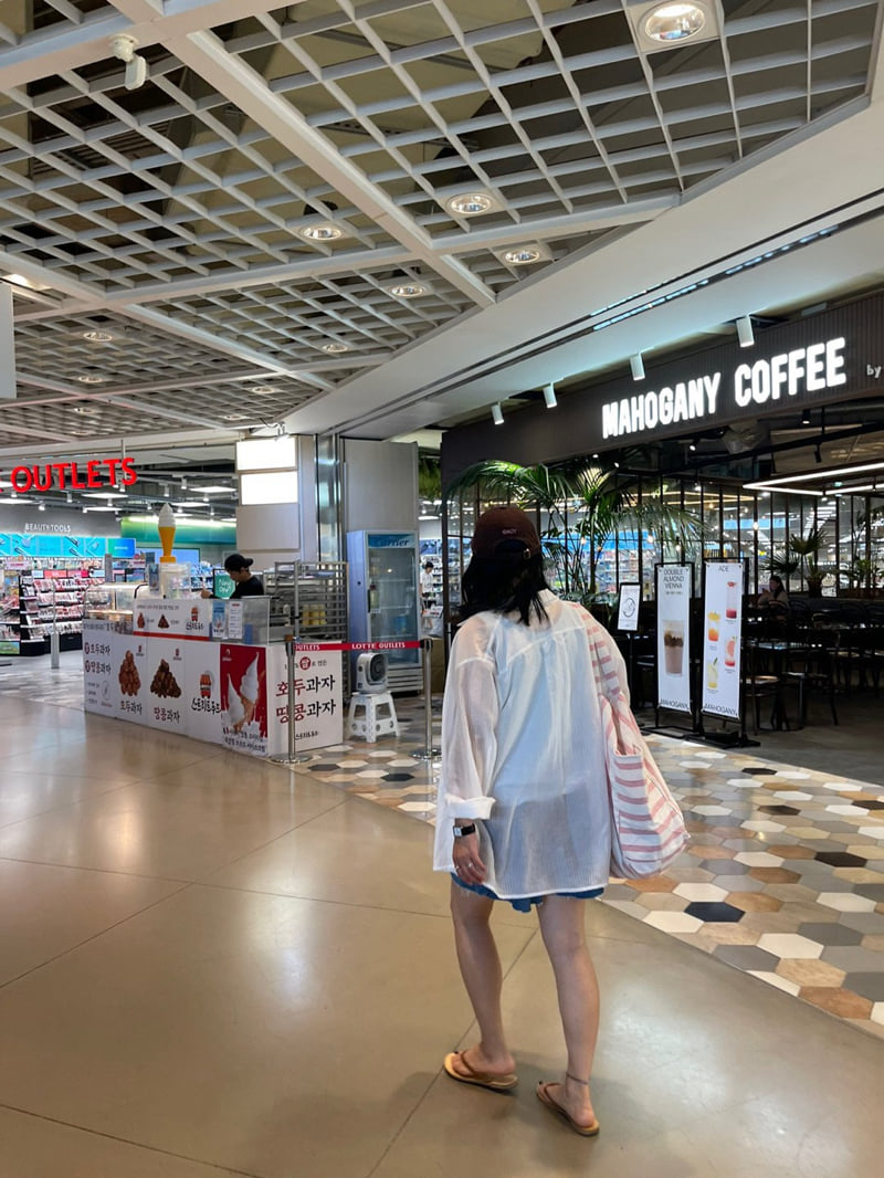 The Fine.b - Korean Women Fashion - #momslook - Hidden Stripe Roll-Up Shirt - 9