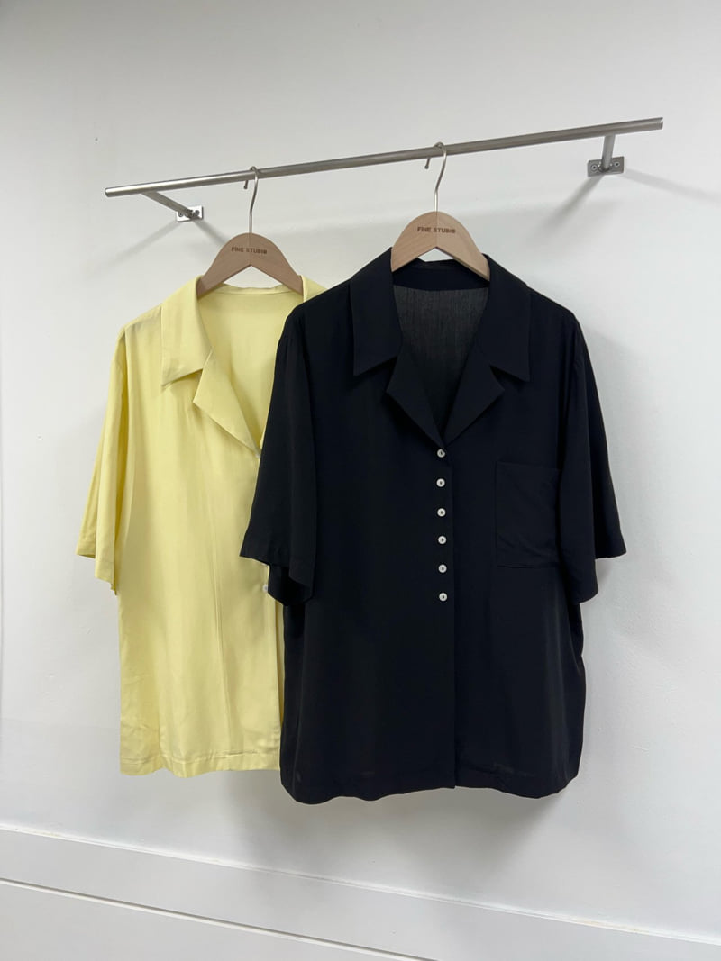The Fine.b - Korean Women Fashion - #pursuepretty - Rayon Shirt - 4