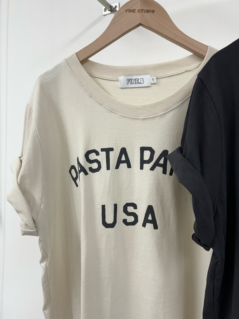 The Fine.b - Korean Women Fashion - #thatsdarling - Pasta Short Sleeve Tee - 9