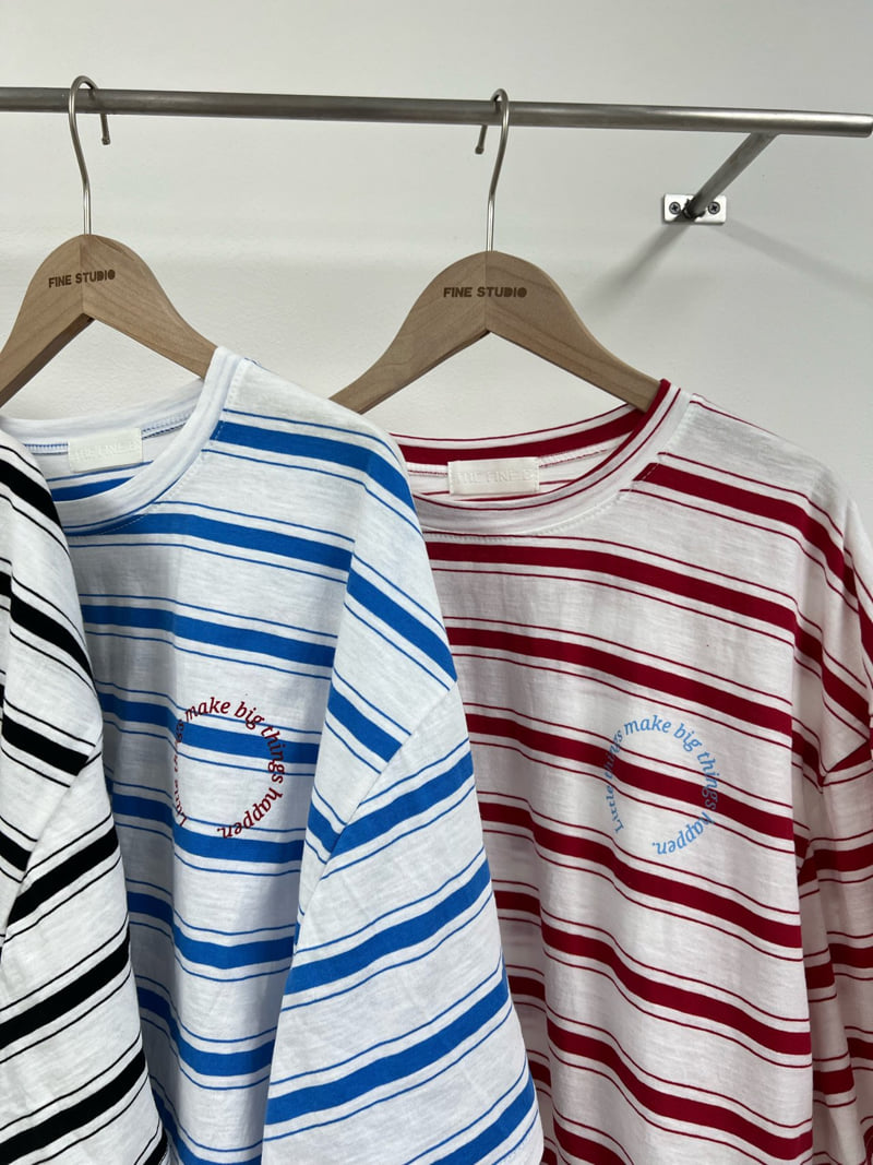 The Fine.b - Korean Women Fashion - #thatsdarling - Summer Stripe Tee - 5
