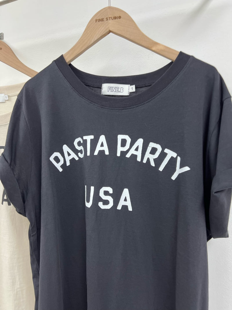 The Fine.b - Korean Women Fashion - #thelittlethings - Pasta Short Sleeve Tee - 10