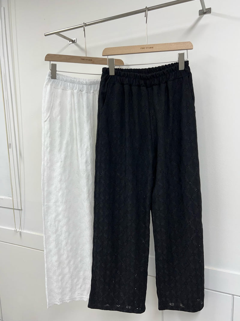 The Fine.b - Korean Women Fashion - #thelittlethings - Russell Punching Pants - 7
