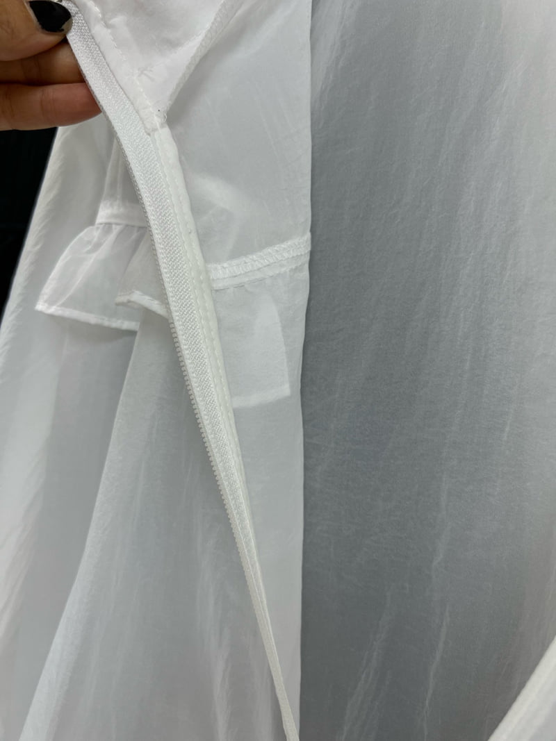 The Fine.b - Korean Women Fashion - #thelittlethings - Cropped Frill Jacket - 5