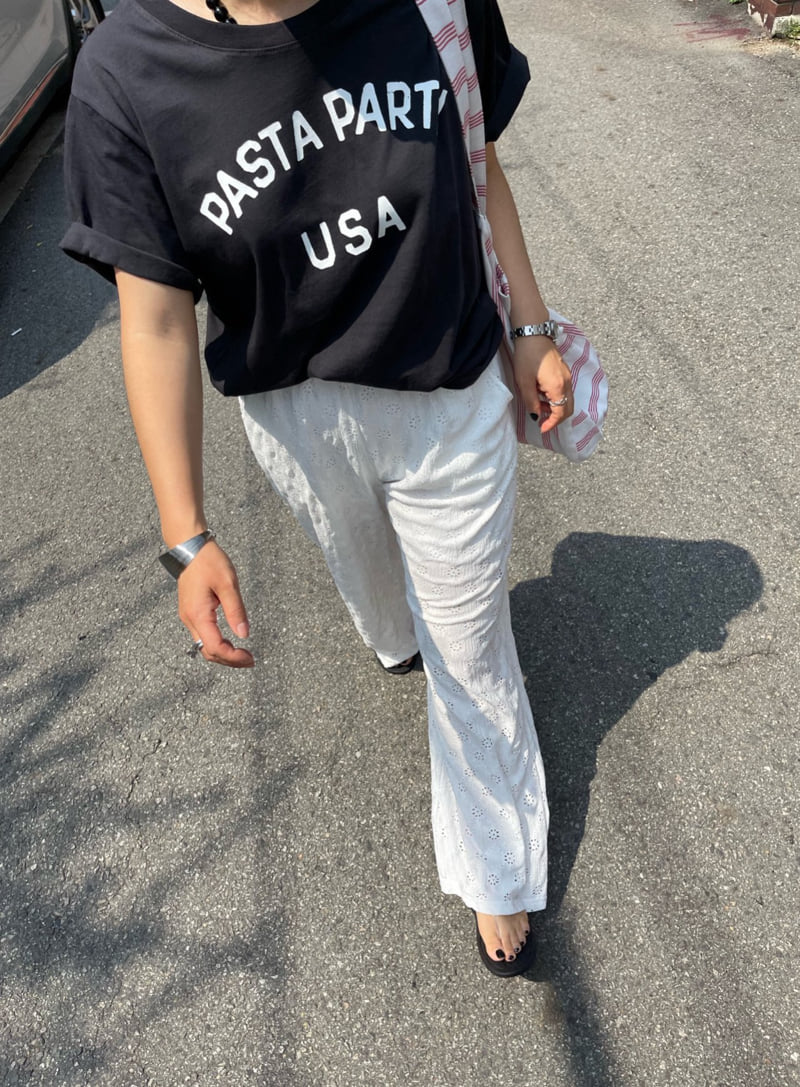 The Fine.b - Korean Women Fashion - #vintagekidsstyle - Russell Punching Pants