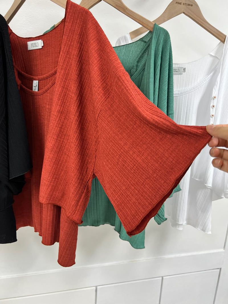 The Fine.b - Korean Women Fashion - #womensfashion - Like Cardigan Set (Tank Top + Cardigan) - 2