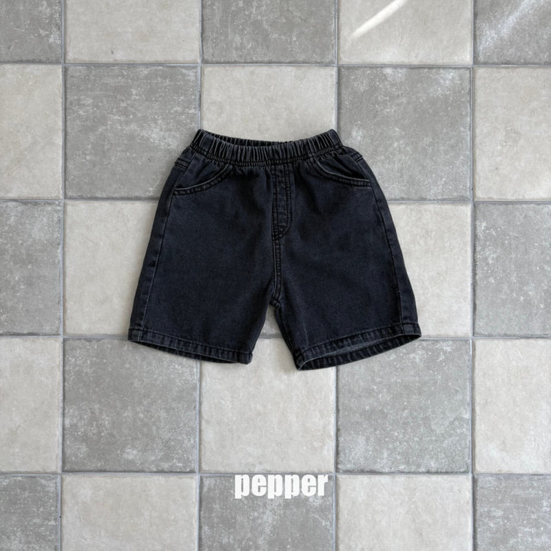 The Pepper - Korean Children Fashion - #kidzfashiontrend - Pepper Bermuda Denim Pants - 4