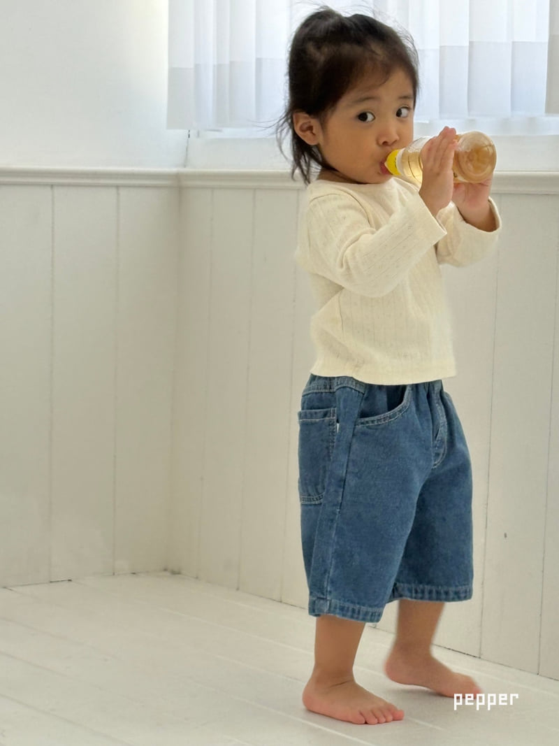 The Pepper - Korean Children Fashion - #Kfashion4kids - Eyelet Tee - 11