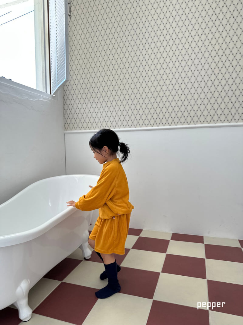 The Pepper - Korean Children Fashion - #Kfashion4kids - Mustard Set - 7
