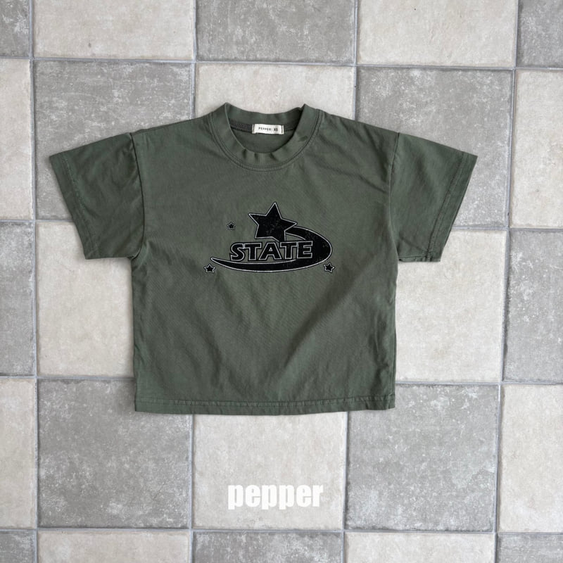 The Pepper - Korean Children Fashion - #Kfashion4kids - Star Short-sleeve Tee - 5