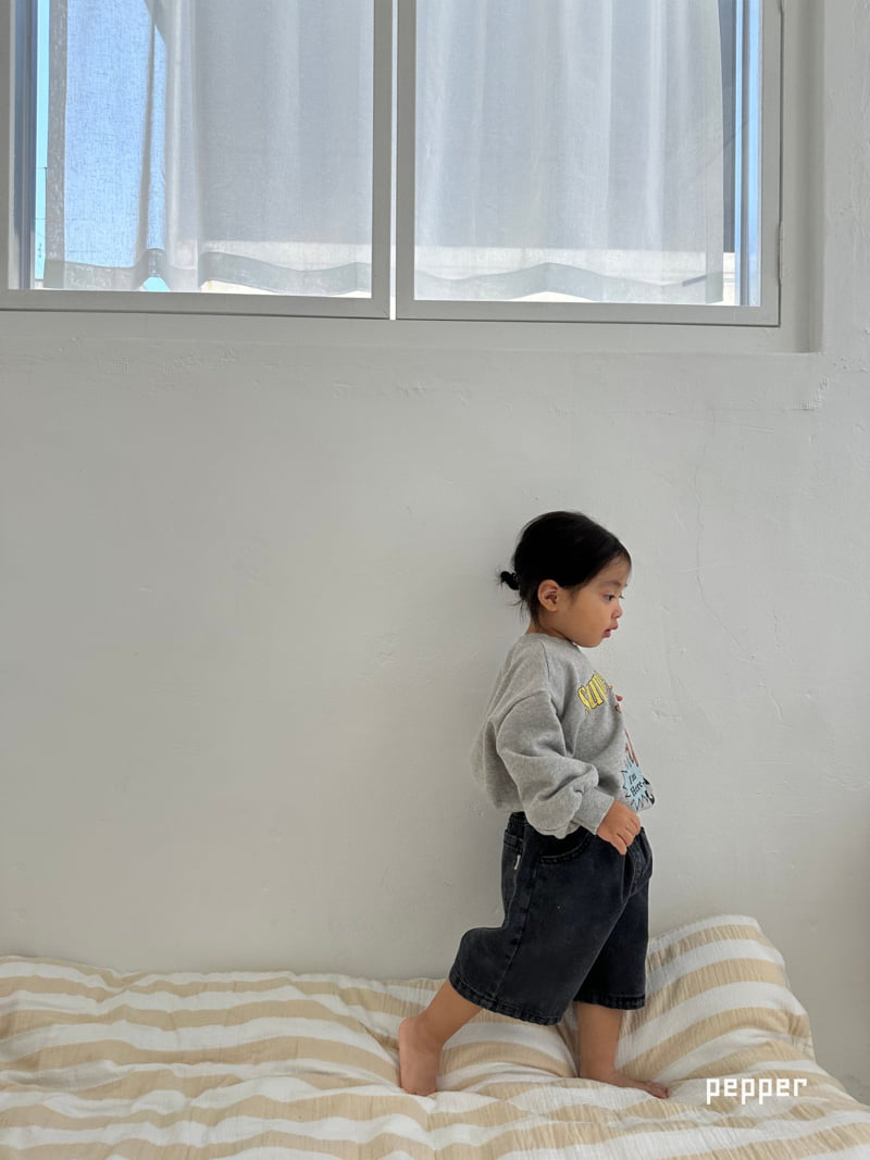 The Pepper - Korean Children Fashion - #childofig - Pepper Bermuda Denim Pants - 12
