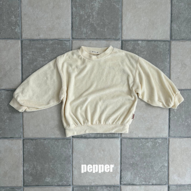 The Pepper - Korean Children Fashion - #stylishchildhood - Strawberry Mochi Terry Sweatshirt - 4