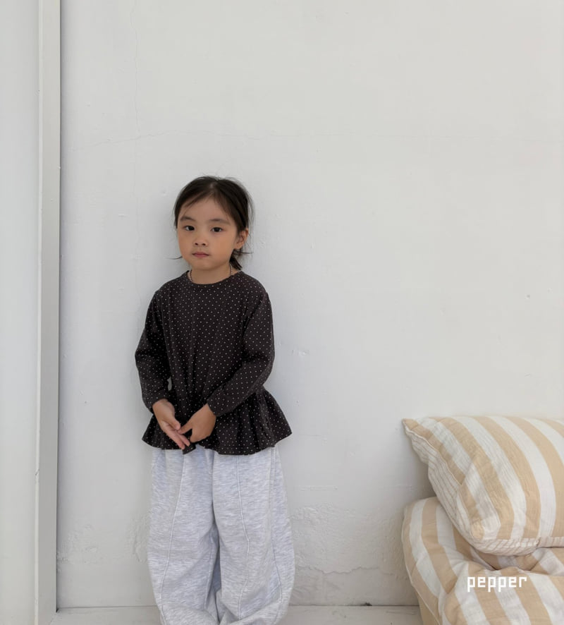 The Pepper - Korean Children Fashion - #childofig - Dot Frill Tee - 6