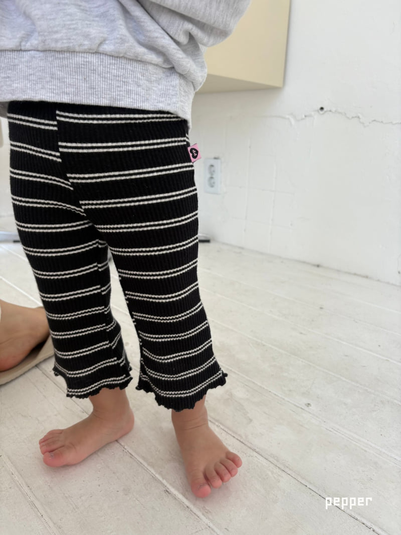 The Pepper - Korean Children Fashion - #childofig - Ribbed Bootcut Pants - 12