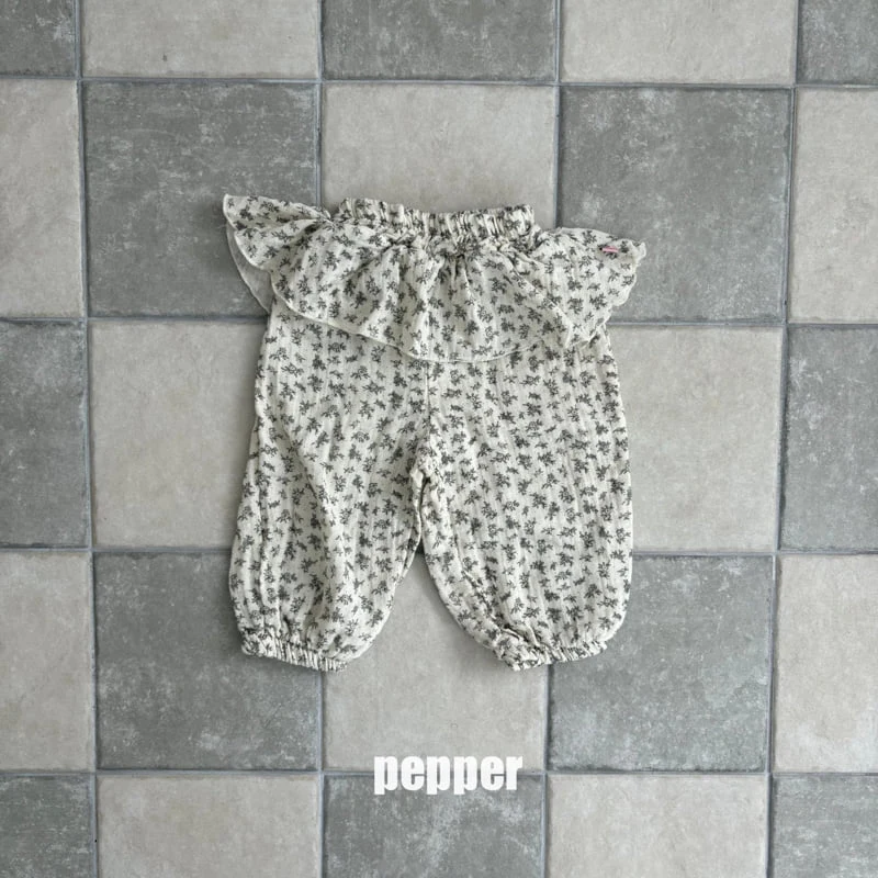 The Pepper - Korean Children Fashion - #childofig - Snowflake Tiered Jogger Pants - 5