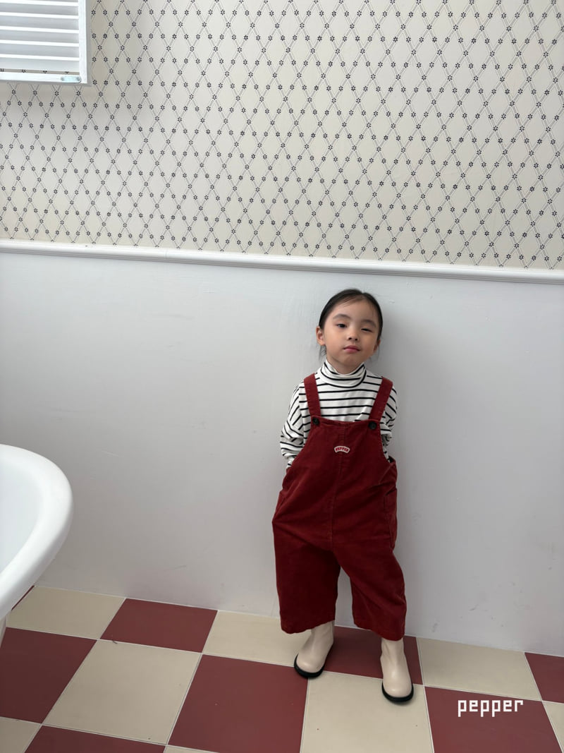 The Pepper - Korean Children Fashion - #childrensboutique - Fall Corduroy Overalls - 6