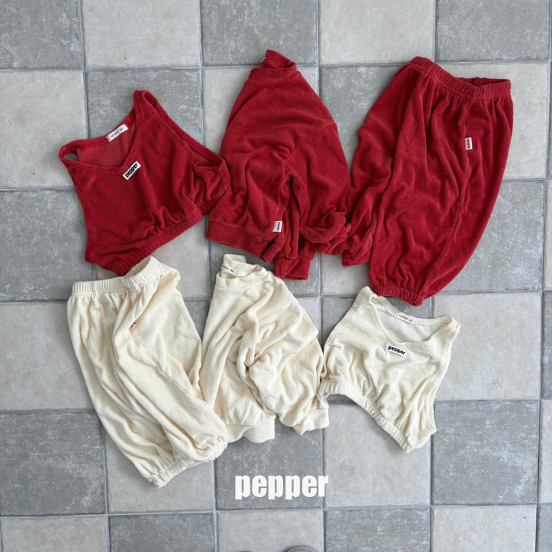 The Pepper - Korean Children Fashion - #childrensboutique - Strawberry Mochi Terry Sweatshirt - 5