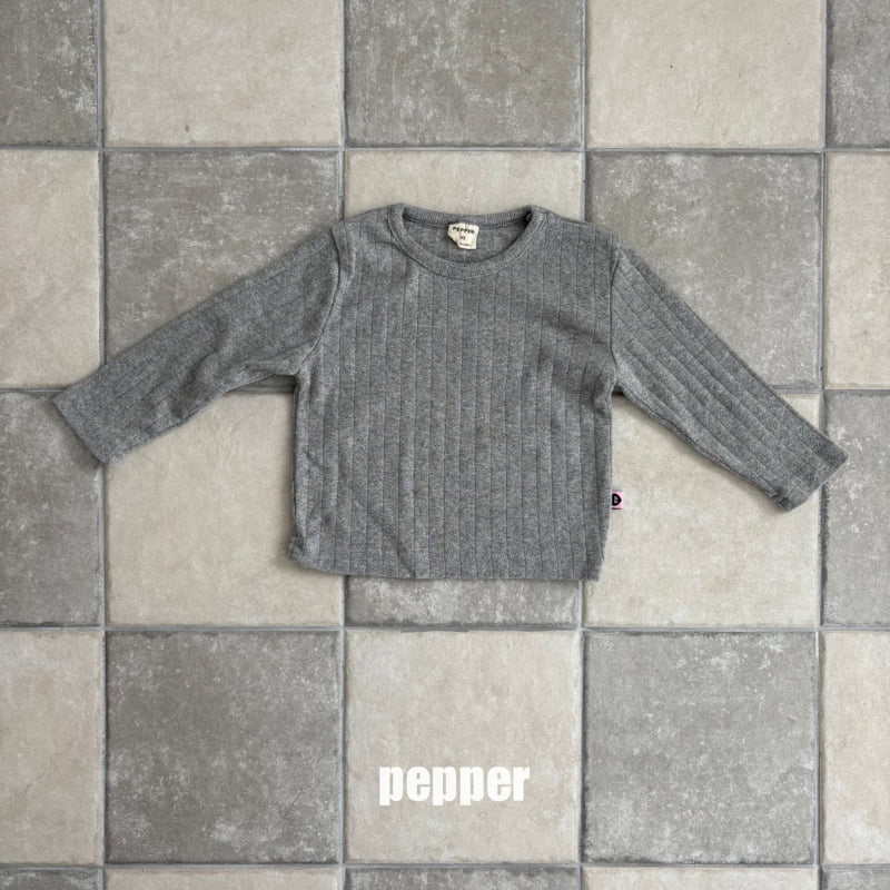 The Pepper - Korean Children Fashion - #childofig - Eyelet Tee - 4