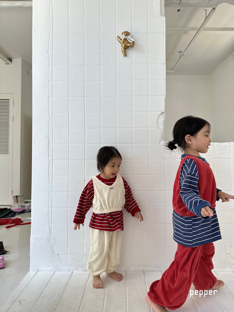 The Pepper - Korean Children Fashion - #childrensboutique - PEPPER Terry Vest - 11