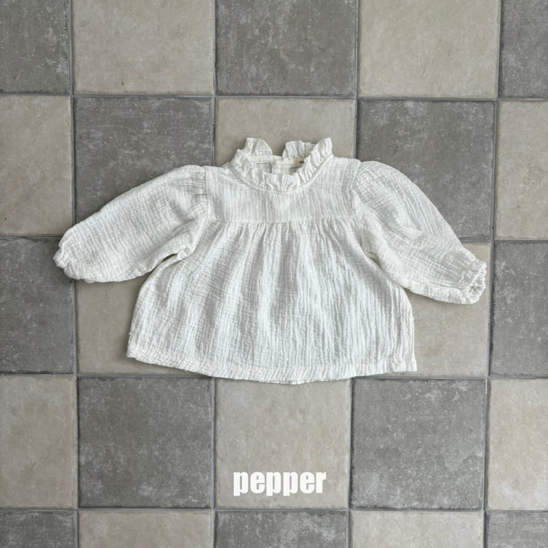 The Pepper - Korean Children Fashion - #designkidswear - Snowflake Blouse - 3