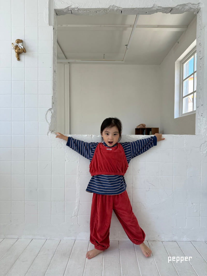 The Pepper - Korean Children Fashion - #designkidswear - PEPPER Terry Vest - 12
