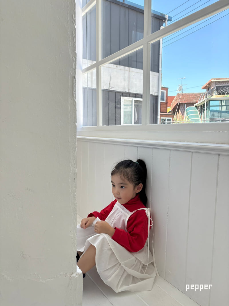 The Pepper - Korean Children Fashion - #discoveringself - Tiered One-piece - 11