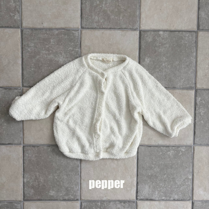 The Pepper - Korean Children Fashion - #discoveringself - Boucle Cardigan - 4