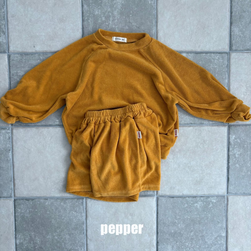 The Pepper - Korean Children Fashion - #fashionkids - Mustard Set - 3