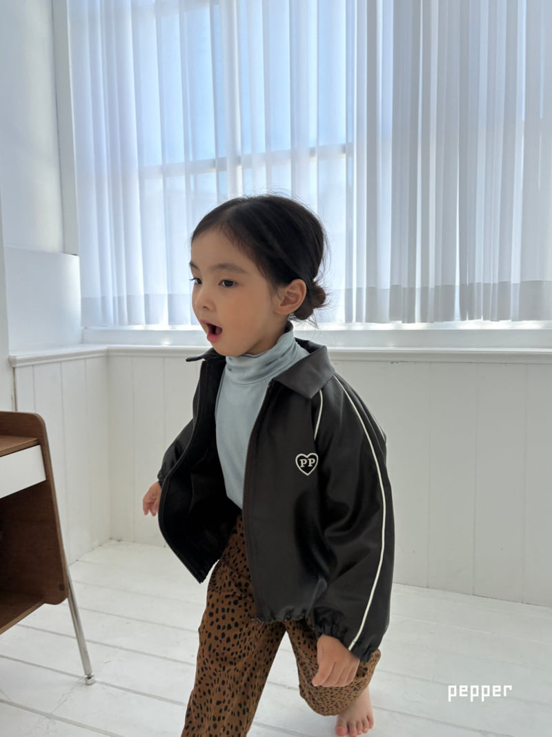The Pepper - Korean Children Fashion - #fashionkids - Kkukkku Leather Jacket - 8