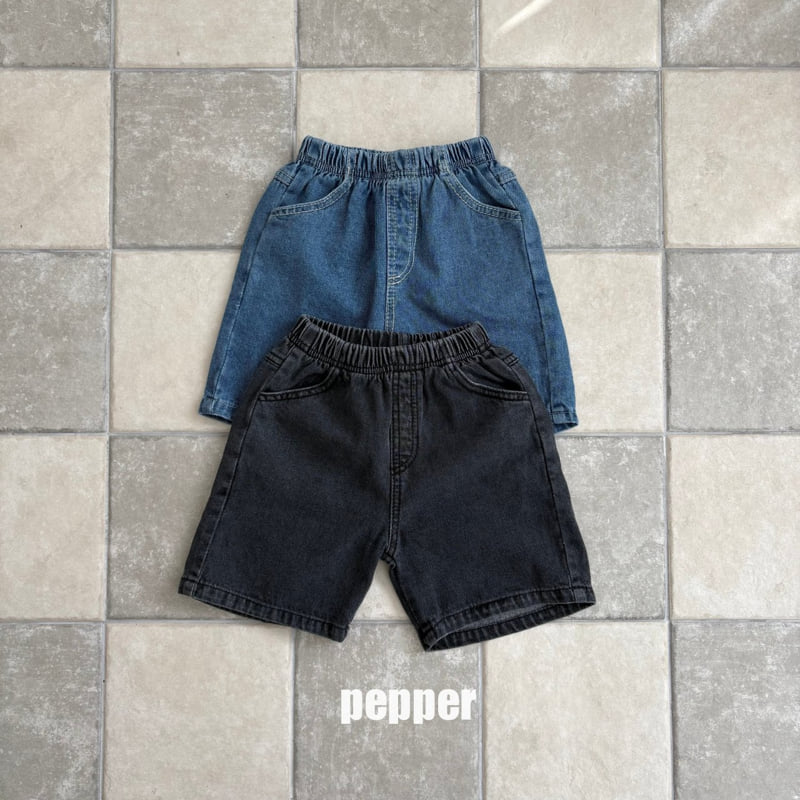 The Pepper - Korean Children Fashion - #kidsshorts - Pepper Bermuda Denim Pants