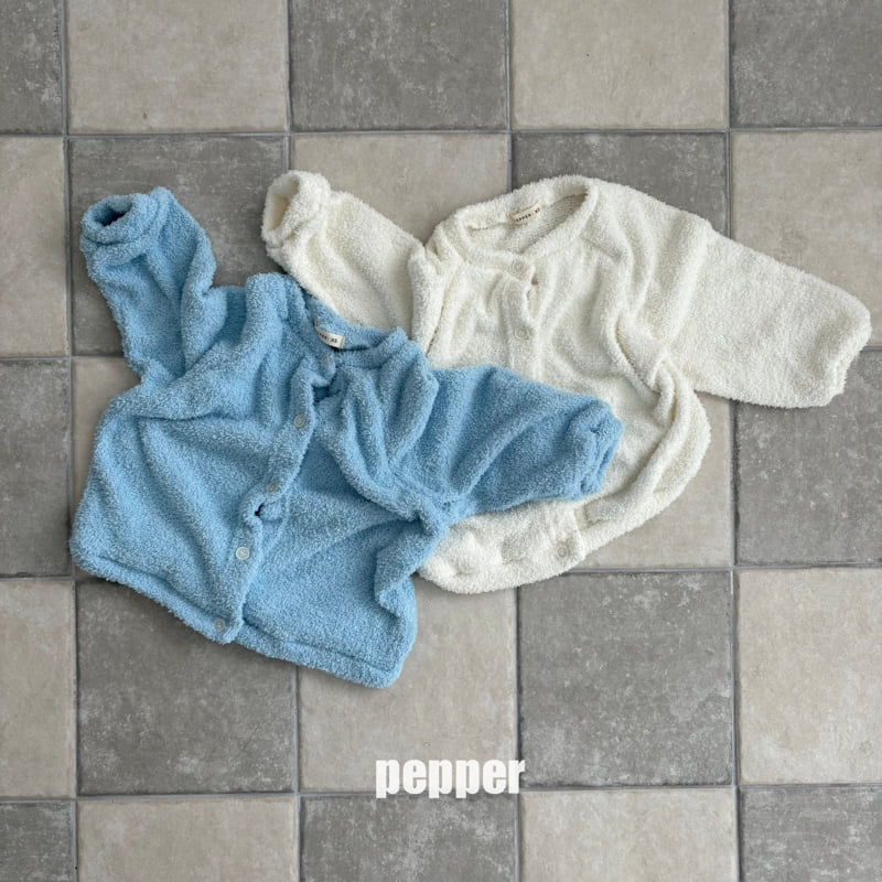 The Pepper - Korean Children Fashion - #kidsshorts - Boucle Cardigan - 5