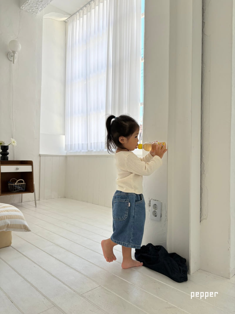 The Pepper - Korean Children Fashion - #kidsstore - Eyelet Tee - 9