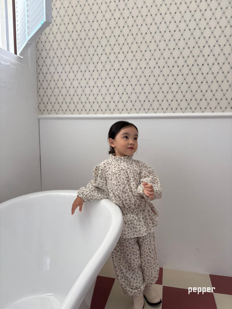 The Pepper - Korean Children Fashion - #kidsstore - Snowflake Blouse - 7