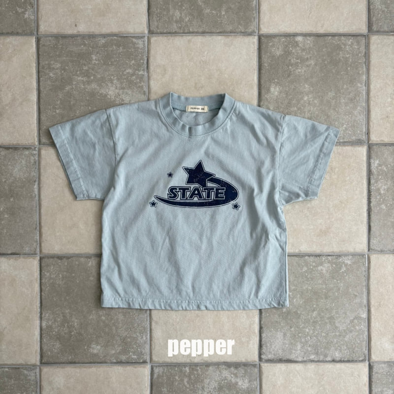 The Pepper - Korean Children Fashion - #kidsstore - Star Short-sleeve Tee - 3