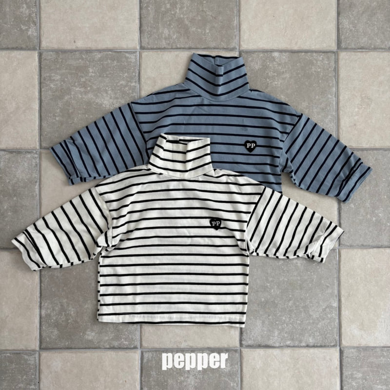 The Pepper - Korean Children Fashion - #kidsstore - Heart Patch Polar Tee