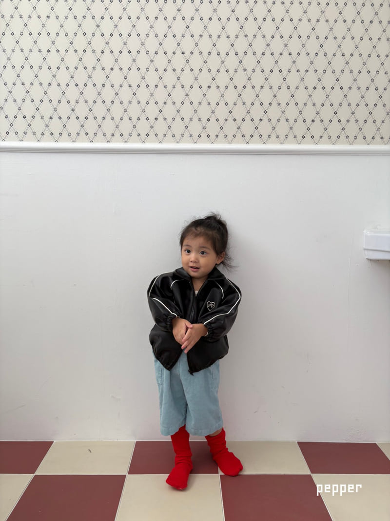 The Pepper - Korean Children Fashion - #kidsstore - Kkukkku Leather Jacket - 10