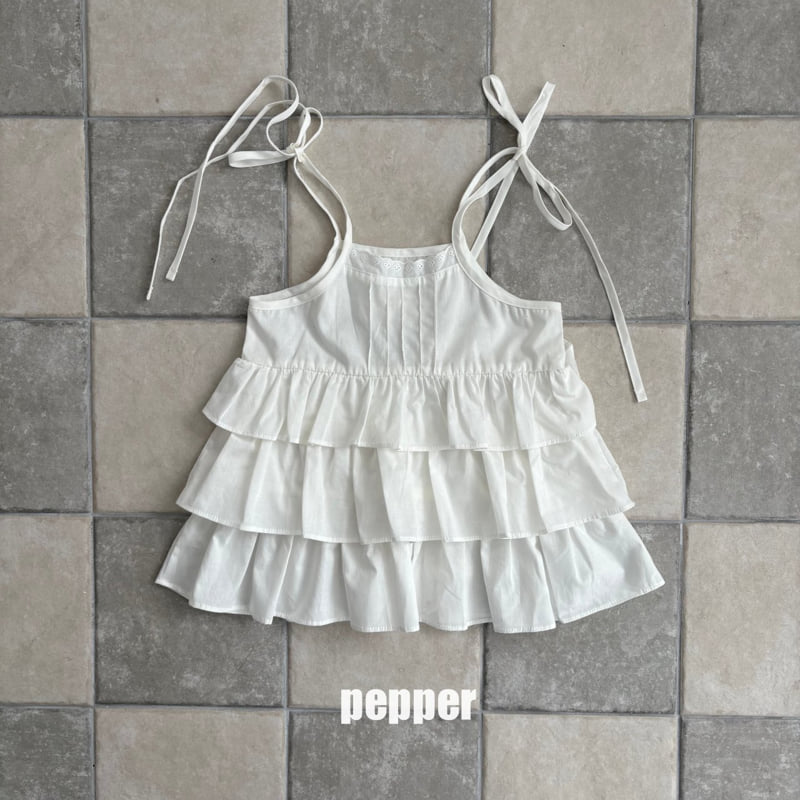 The Pepper - Korean Children Fashion - #kidzfashiontrend - Tiered One-piece