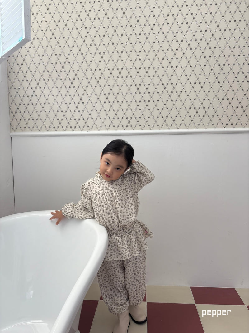 The Pepper - Korean Children Fashion - #kidzfashiontrend - Snowflake Blouse - 8