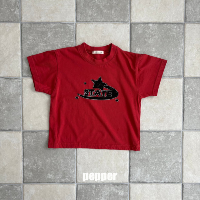 The Pepper - Korean Children Fashion - #kidsstore - Star Short-sleeve Tee - 4