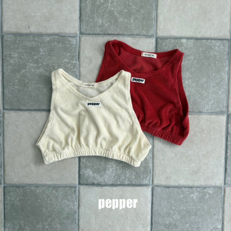 The Pepper - Korean Children Fashion - #kidzfashiontrend - PEPPER Terry Vest