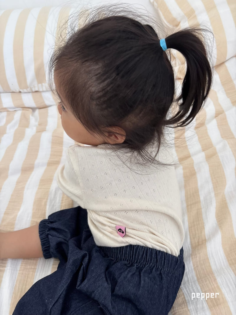 The Pepper - Korean Children Fashion - #littlefashionista - Eyelet Tee - 12