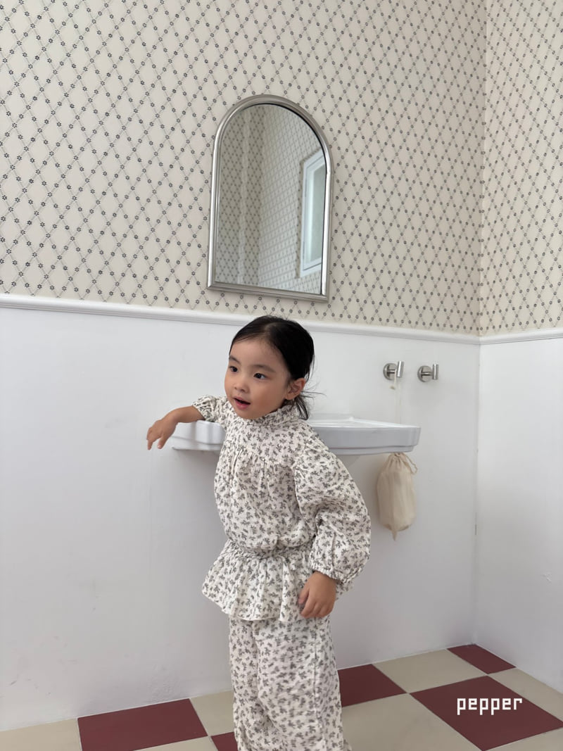The Pepper - Korean Children Fashion - #littlefashionista - Snowflake Blouse - 10