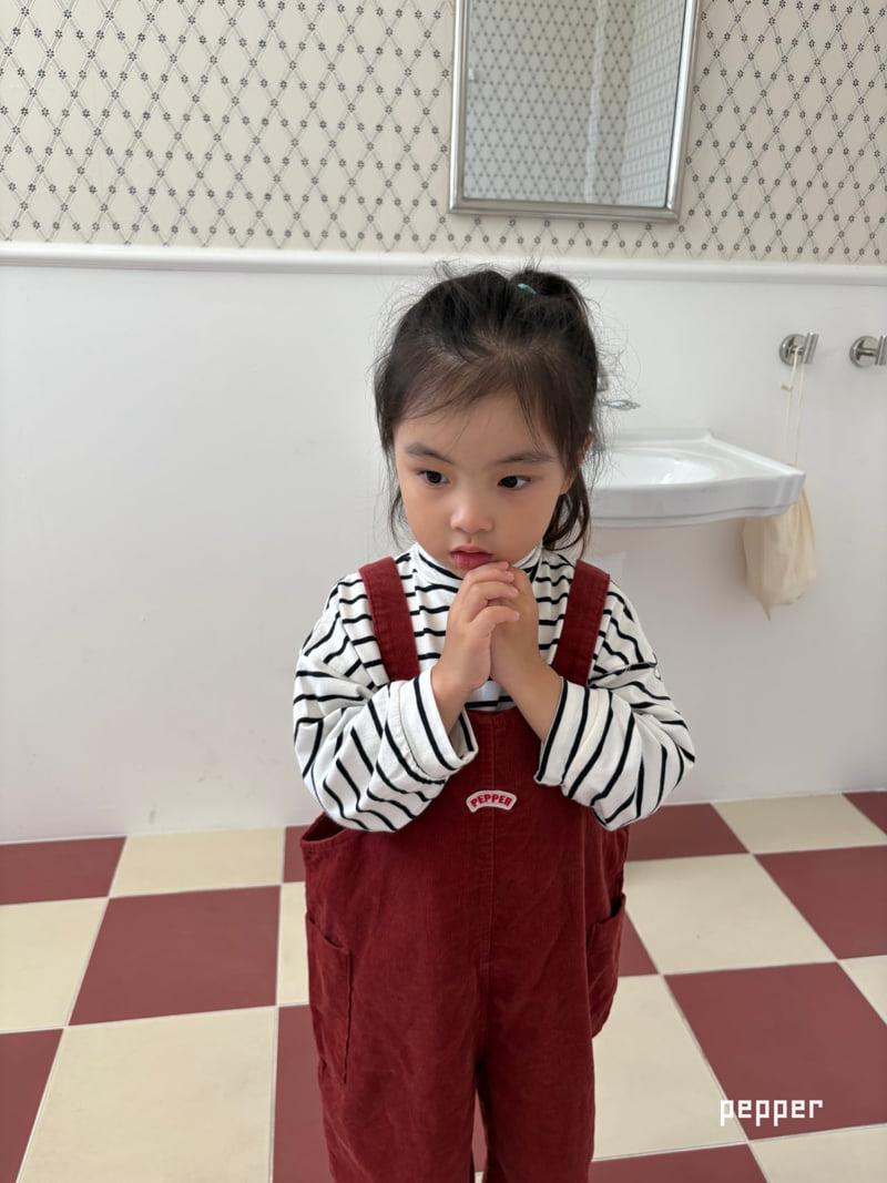 The Pepper - Korean Children Fashion - #magicofchildhood - Heart Patch Polar Tee - 5