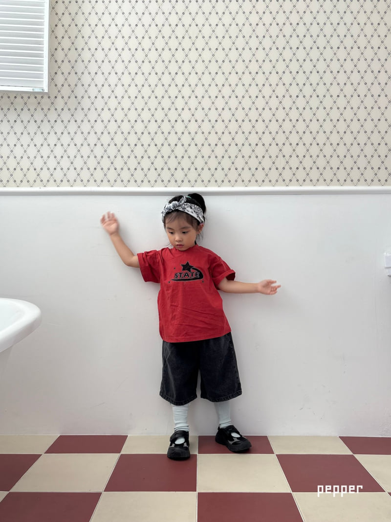The Pepper - Korean Children Fashion - #minifashionista - Pepper Bermuda Denim Pants - 7