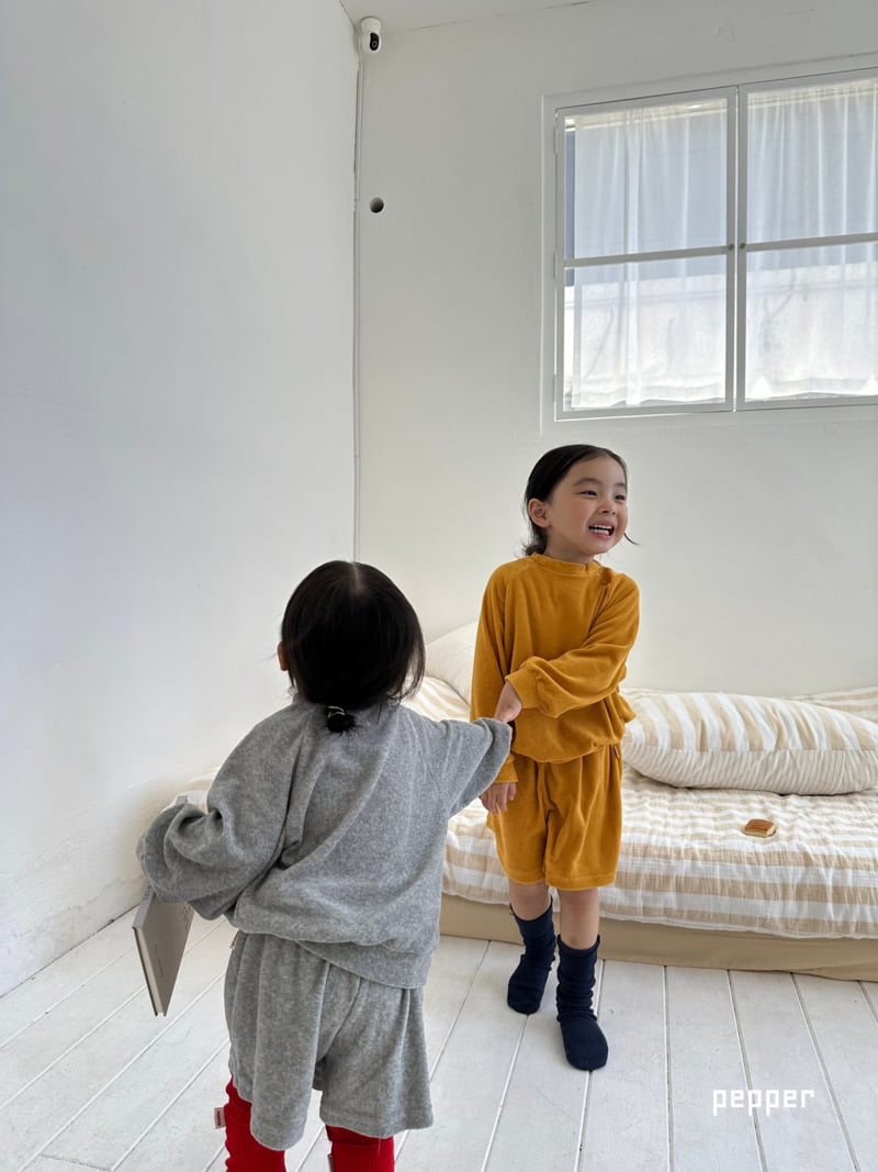 The Pepper - Korean Children Fashion - #minifashionista - Mustard Set - 10