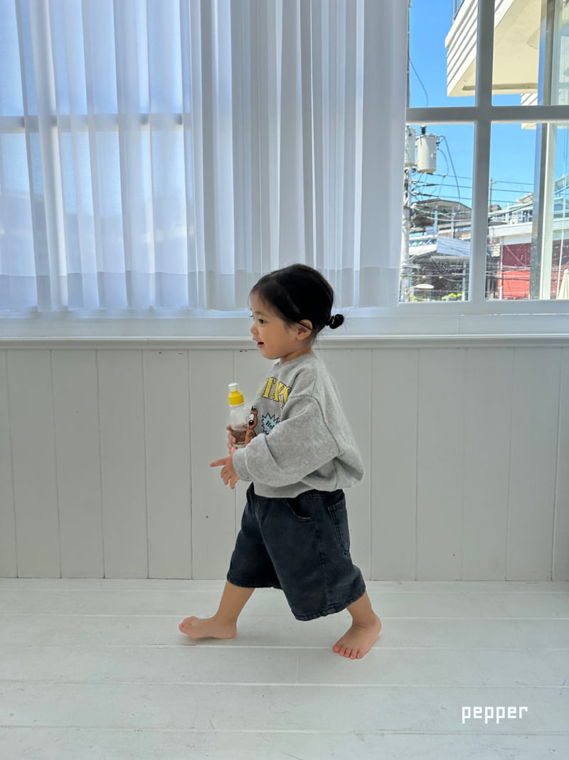 The Pepper - Korean Children Fashion - #prettylittlegirls - Pepper Bermuda Denim Pants - 8