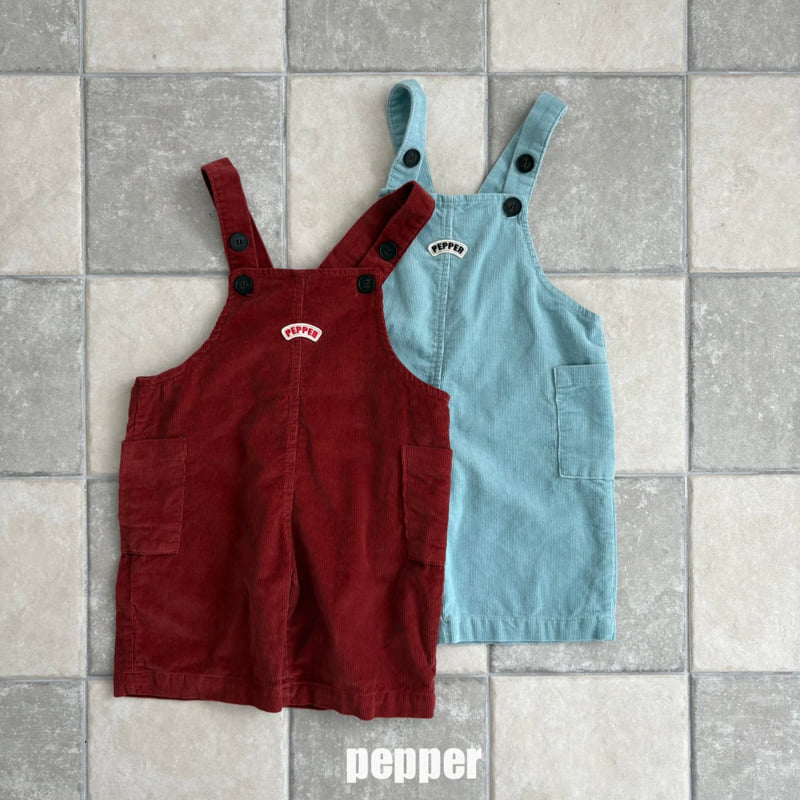 The Pepper - Korean Children Fashion - #prettylittlegirls - Fall Corduroy Overalls